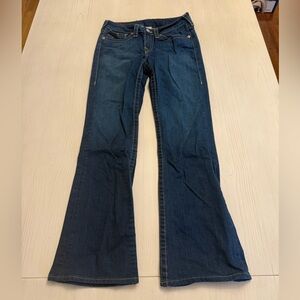 True Religion Dark Blue Flare Jeans